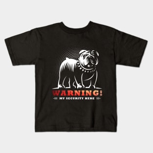 My Security here Kids T-Shirt